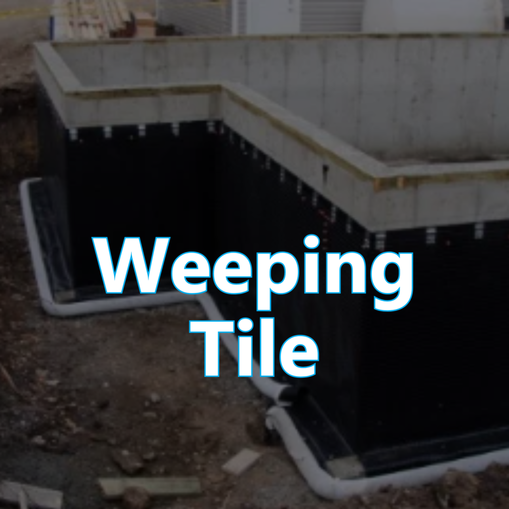 Refined Weeping Tile in Calgary